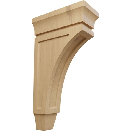Ekena Millwork 5"W x 10"D x 18"H Extra Large Lucan Wood Corbel, Cherry CORW05X10X18LUCH